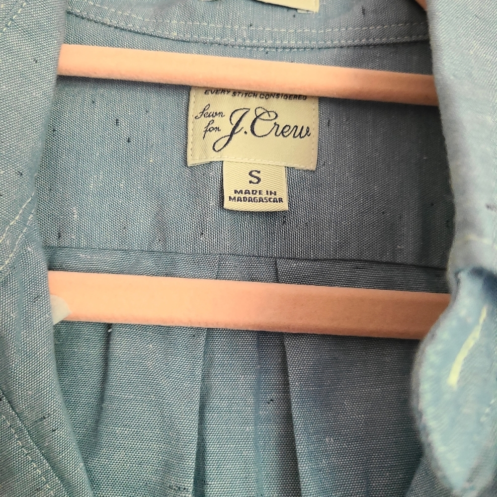 J Crew Chambray Shirt - Picture 3 of 5